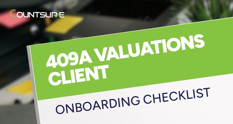 409A Valuations Client Onboarding Checklist