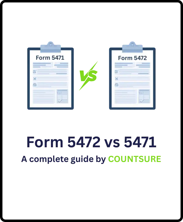 Image describing key differences between 5472 and 5471