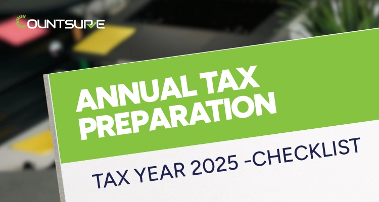 Annual Tax Preparation Tax Year 2025 -checklist