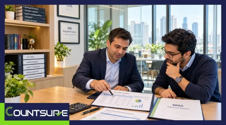 Cap table management showing startup equity, dilution, ownership, and 409A valuation
